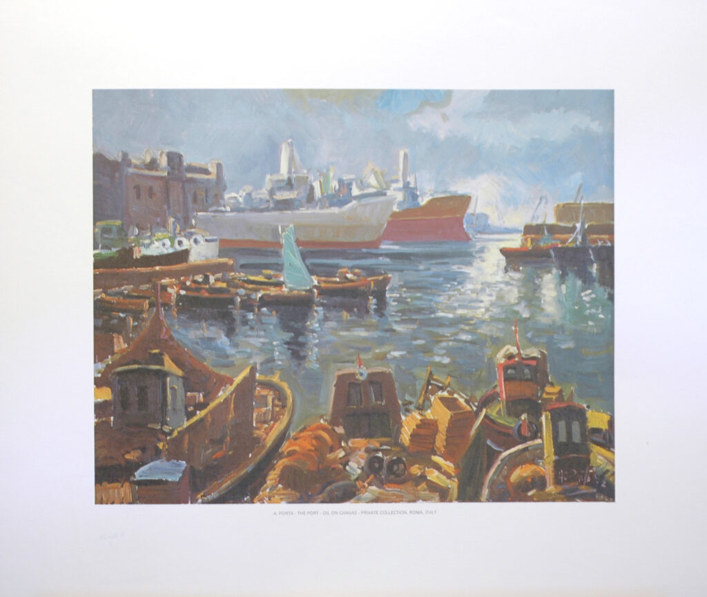 A PORTA - THE PORT (LITHOGRAPH)||||