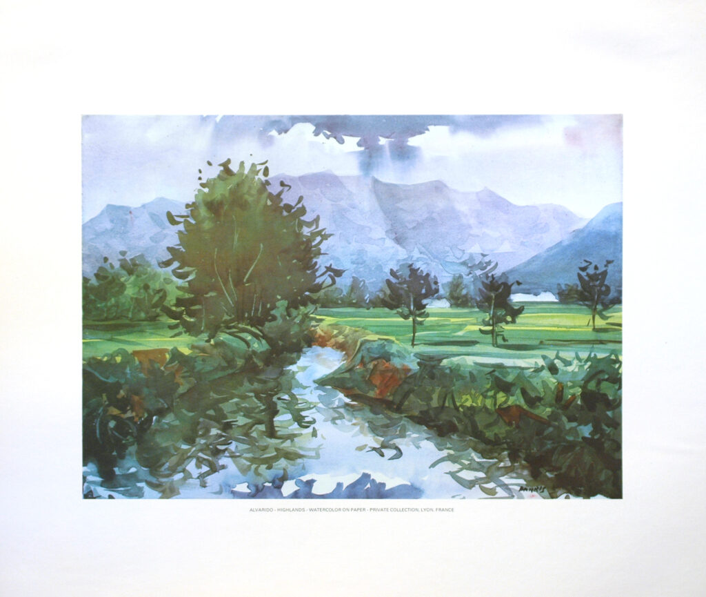 ALVARIDO - HIGHLANDS (LITHOGRAPH)||||