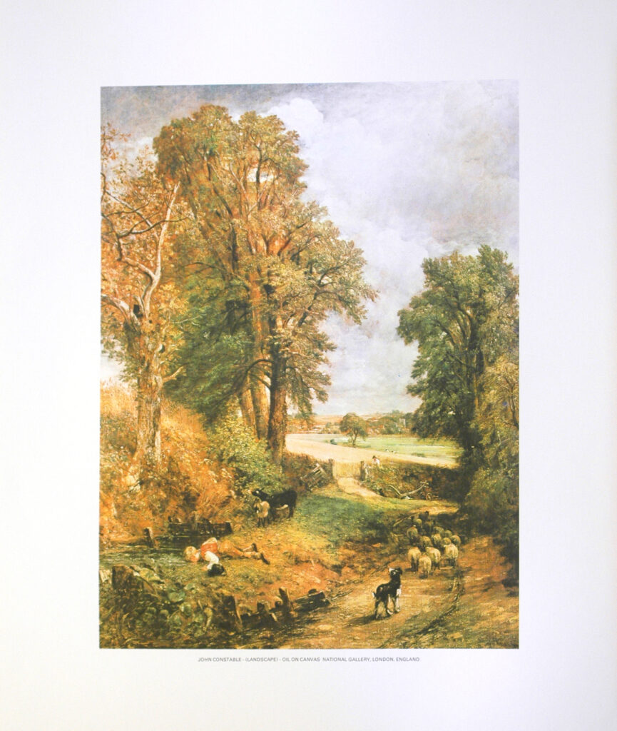 JOHN CONSTABLE - LANDSCAPE (LITHOGRAPH)||||