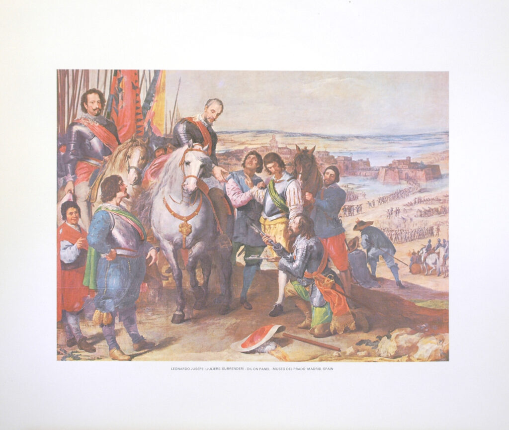 LEONARDO JUSEPE - JULIERS SURRENDER (LITHOGRAPH)||||