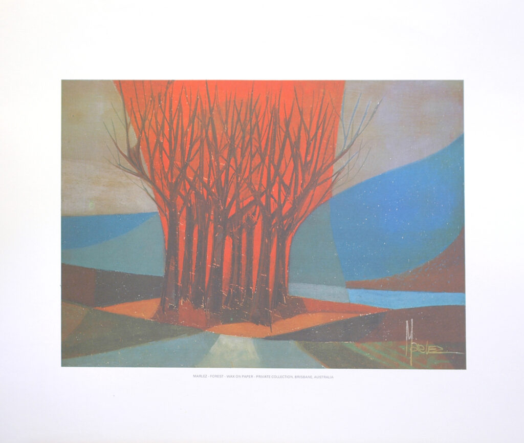 MARLEZ - FOREST (LITHOGRAPH)||||