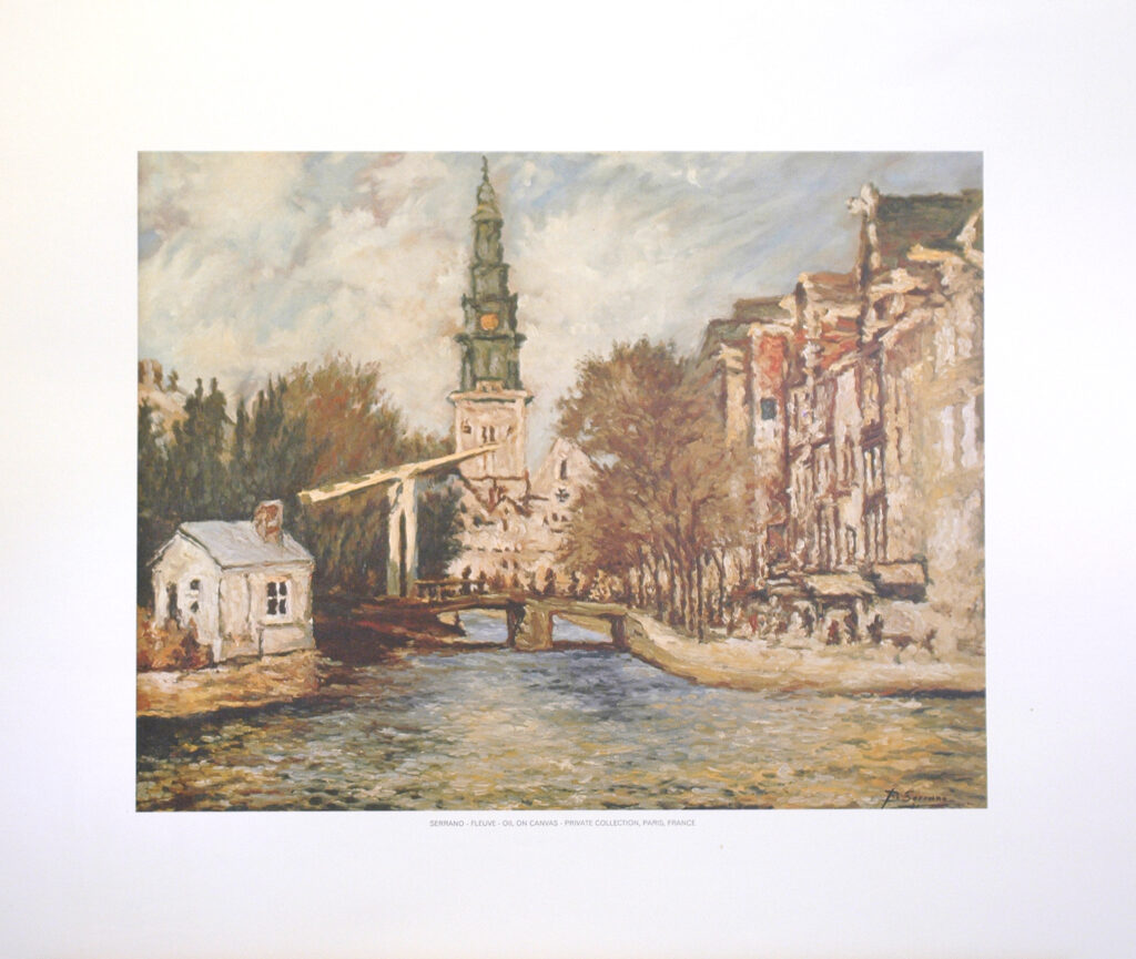 SERRANO - FLEUVE (LITHOGRAPH)||||