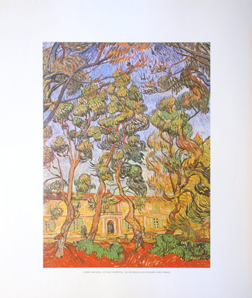 VAN GOGH - ST. PAUL'S HOSPITAL (LITHOGRAPH)||||