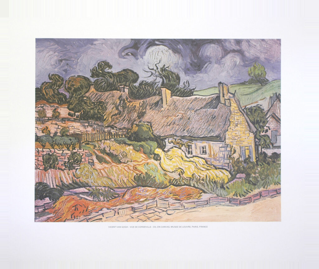 VAN GOGH - VUE DE CORDEVILLE (LITHOGRAPH)||||
